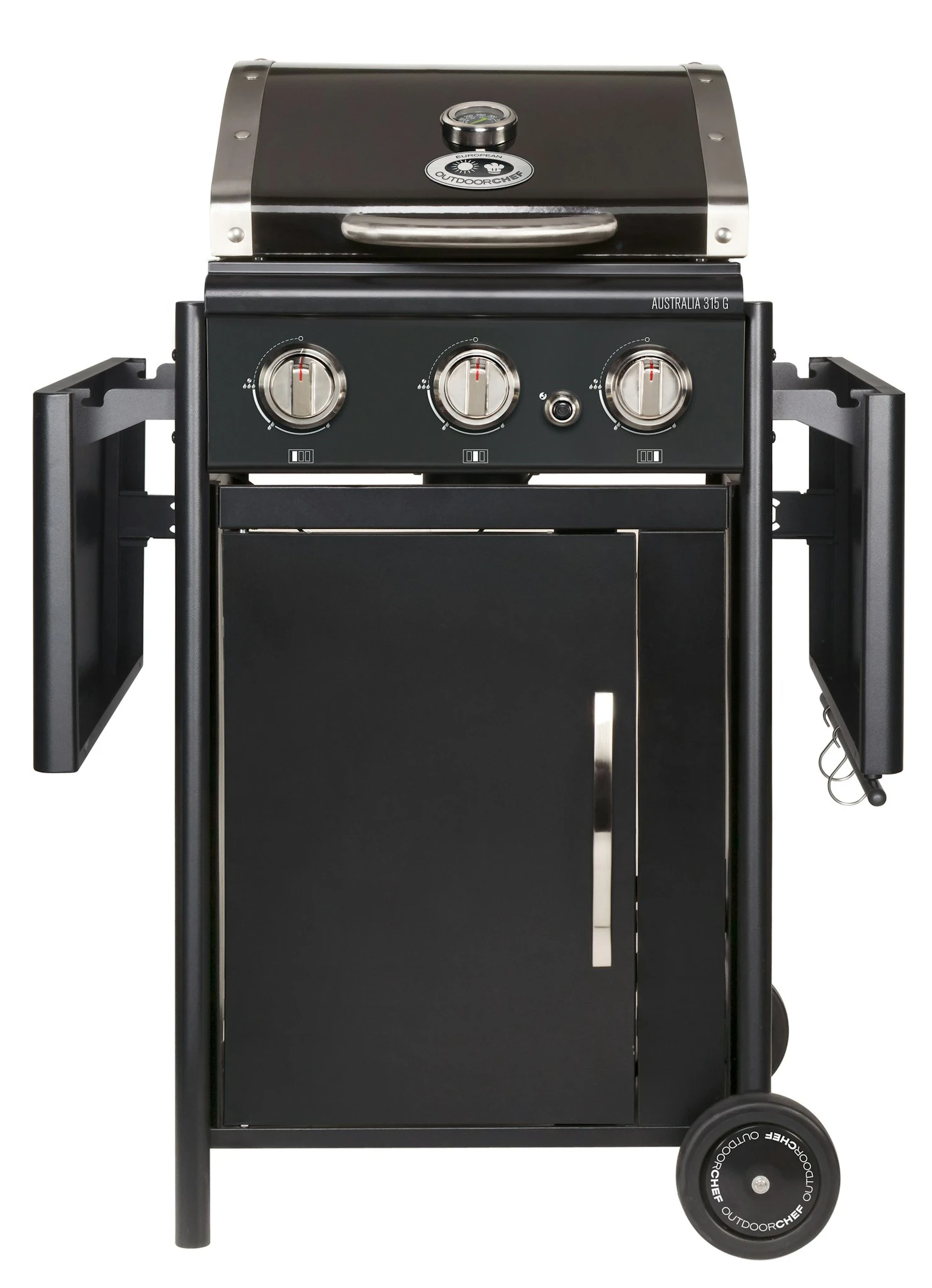 Outdoorchef Gasgrillstation Australia 315 G, Schwarz 4 Outdoorchef Gasgrillstation Australia 315 G, Schwarz – Bild 2