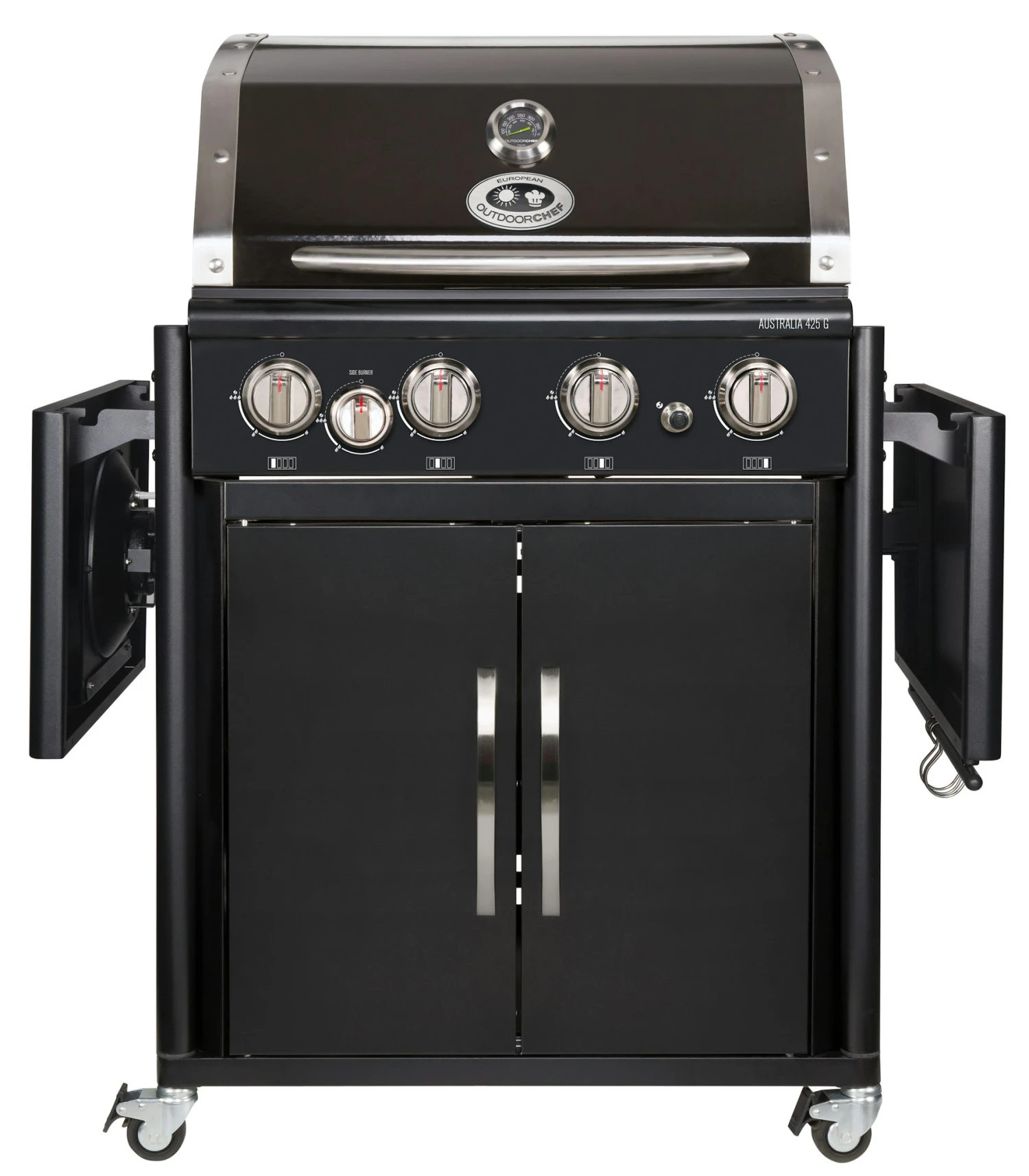 Outdoorchef Gasgrillstation Australia 425 G, Schwarz 4 Outdoorchef Gasgrillstation Australia 425 G, Schwarz – Bild 2