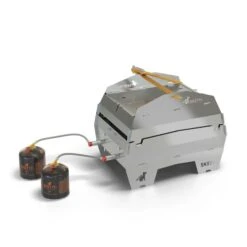 SKOTTI MAX Steckbarer Edelstahl Gasgrill Tasche -Grill Verkaufsgeschäft 4260720830004 07 SKOTTI MAX MIT CAP