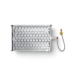 SKOTTI Steckbarer Edelstahl Gasgrill 2.0 Inkl. Tasche -Grill Verkaufsgeschäft 4260720830363 04 SKOTTI GRILL Ober ohne Gas