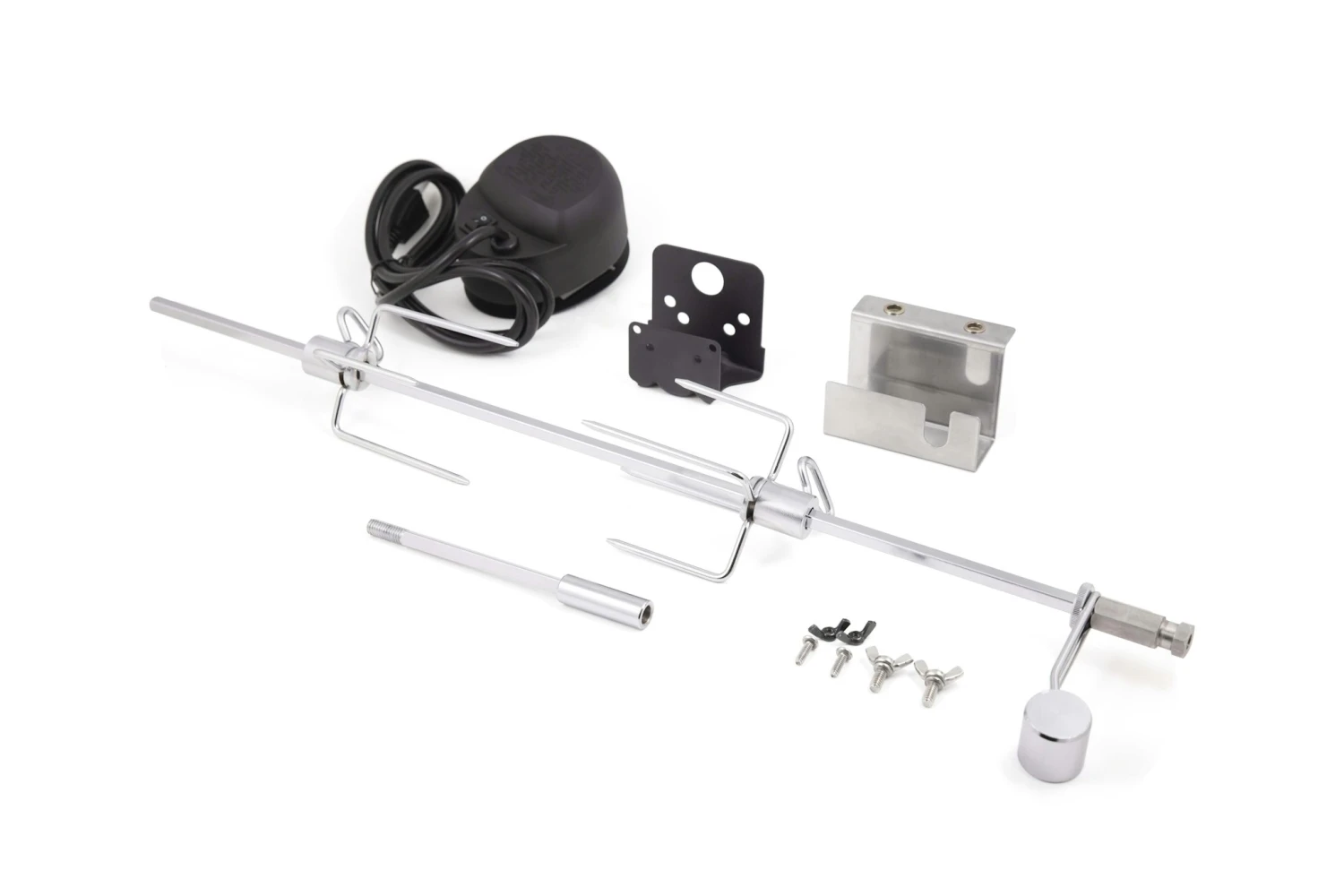 Broil King Pellet Smoker Drehspieß-Set Mit Elektromotor 3 Broil King Pellet Smoker Drehspieß-Set Mit Elektromotor