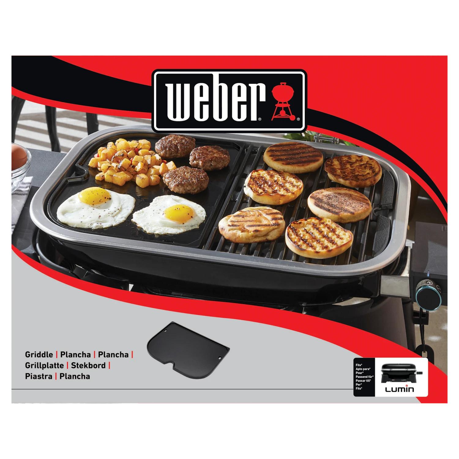 Weber Grillplatte - Für Lumin (6612) 7 Weber Grillplatte - Für Lumin (6612) – Bild 5