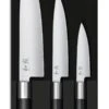 KAI Wasabi Black Sets Messer-Set 6710P + 6715U + 6720C -Grill Verkaufsgeschäft 67S 300