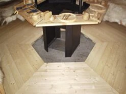 Wolff Finnhaus Grillkota 9 De Luxe Inkl. Grillanlage (B) -Grill Verkaufsgeschäft 779120 1 106