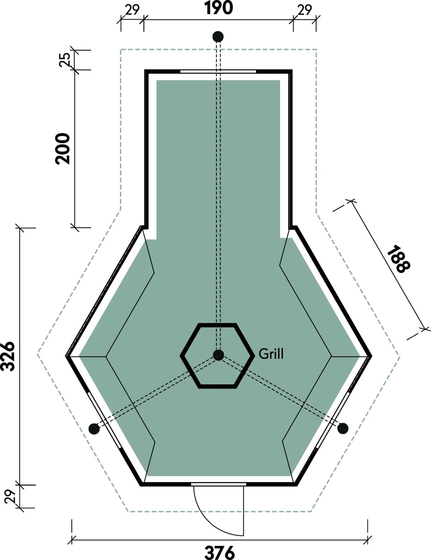 Wolff Finnhaus Grillkota 9 De Luxe Mit Anbau 13 Wolff Finnhaus Grillkota 9 De Luxe Mit Anbau – Bild 11
