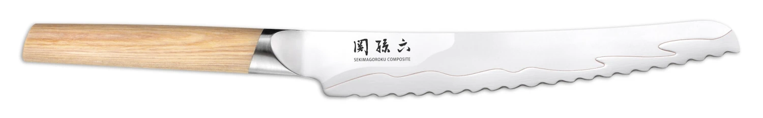 KAI Seki Magoroku Composite Brotmesser 9" (23,0 Cm) 3 KAI Seki Magoroku Composite Brotmesser 9" (23,0 Cm)