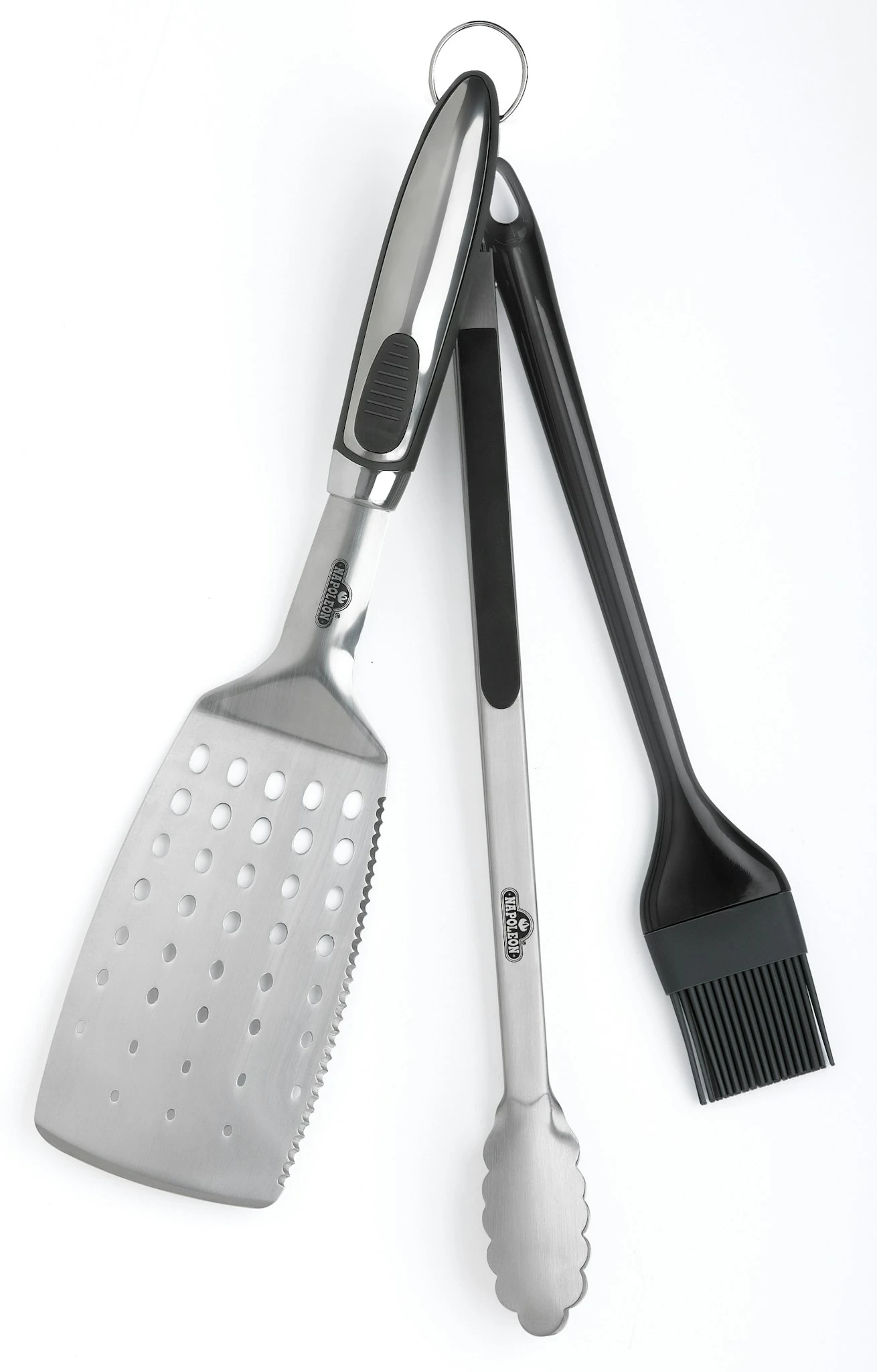 NAPOLEON 3-teiliges Grillbesteck Set Edelstahl (70019) 3 NAPOLEON 3-teiliges Grillbesteck Set Edelstahl (70019)