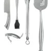 NAPOLEON 5-teiliges Grillbesteck Set Edelstahl (70031) 1 NAPOLEON 5-teiliges Grillbesteck Set Edelstahl (70031) -Grill Verkaufsgeschäft NAPOLEON PRO 5 teiliges Edelstahl Grillbesteck