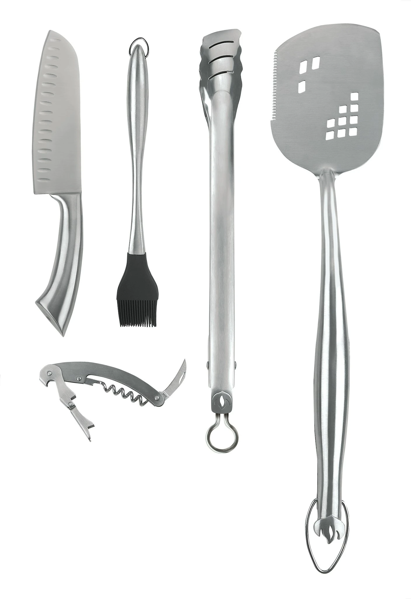 NAPOLEON 5-teiliges Grillbesteck Set Edelstahl (70031) 3 NAPOLEON 5-teiliges Grillbesteck Set Edelstahl (70031)