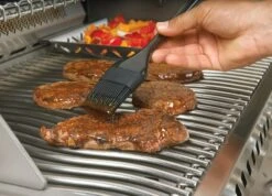 NAPOLEON 3-teiliges Grillbesteck Set Edelstahl (70019) 13 NAPOLEON 3-teiliges Grillbesteck Set Edelstahl (70019) -Grill Verkaufsgeschäft NAPOLEON Pinsel mit Silikonborsten 14