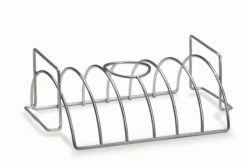 NAPOLEON Spare-Ribs- /Bratenhalter & Bierdosenhähnchen- Korb Edelstahl (56019) -Grill Verkaufsgeschäft NAPOLEON Spare Ribs Bratenhalter Bierdosenhaehnchen Korb Edelstahl 3