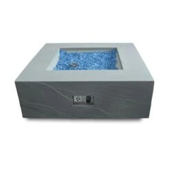 Gas Feuerstelle Carpertee Sandstein-Optik Grau -Grill Verkaufsgeschäft OFG411SG Carpertree Silo Fire off