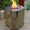 Gardenforma Gas Feuerstelle Derby Aus Basalt Naturstein Schwarz/braun 2 Gardenforma Gas Feuerstelle Derby Aus Basalt Naturstein Schwarz/braun -Grill Verkaufsgeschäft OFS301 1