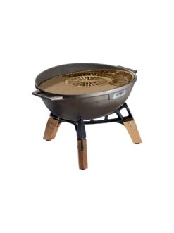 IGNIUM Taran Fire -Grill Verkaufsgeschäft TARAN Fire Designer Feuerschale seitlich Hersteller Ignium 300dpi