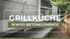 WWOO Designbeton-Outdoorküche Mario -Grill Verkaufsgeschäft VJEMDli VZ0 23