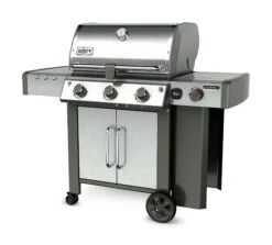 Weber Genesis II LX S-340 (GBS) Gasgrill Edelstahl -Grill Verkaufsgeschäft Webe 61004179 genesis II LX 3B EMEA SS right angle