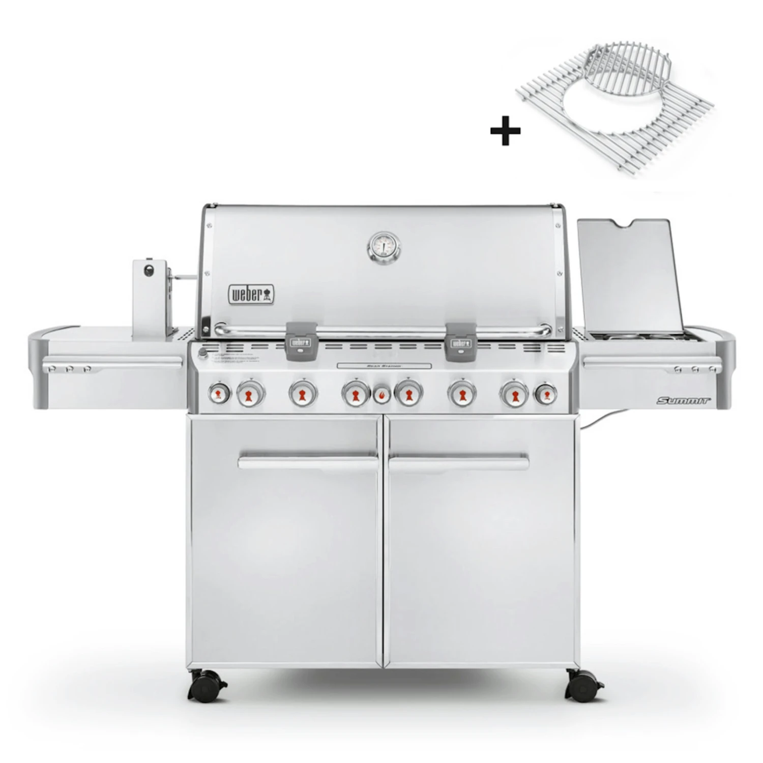 Weber Summit S-670 (GBS) Gasgrill Edelstahl 3 Weber Summit S-670 (GBS) Gasgrill Edelstahl