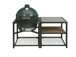 Big Green Egg Untergestell "EGG Frame" Für XLarge (inkl Gittereinsatz Und Hakenleiste) -Grill Verkaufsgeschäft Webversion ModularNest XL table02 nocaster 120236