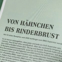 Big Green Egg Kochbuch "Kochen Mit Dem Big Green Egg" -Grill Verkaufsgeschäft bge 2200039530068 ISBN 9783831045365 R6 0505