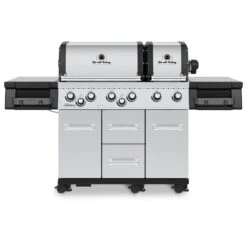 Broil King Imperial S 690 IR Inkl. Abdeckhaube, Gussplatte & Wokeinsatz