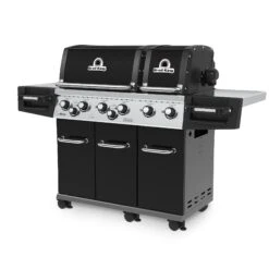 Broil King Regal 690 Inkl. Abdeckhaube, Gussplatte & Wokeinsatz -Grill Verkaufsgeschäft broilking REGAL XL SCHWARZ SIDE02
