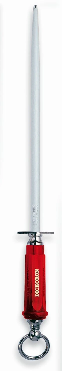 F. DICK DICKORON Classic Wetzstahl Rund Saphirzug 30 Cm