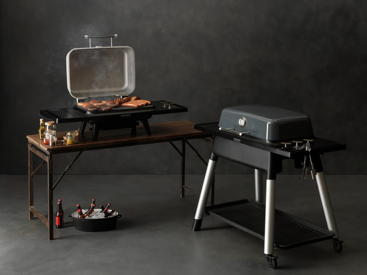 Everdure FORCE Gasgrill Mint Mit Zwei Brennern 4 Everdure FORCE Gasgrill Mint Mit Zwei Brennern – Bild 2