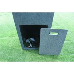 Gardenforma Gas Feuerstelle Mayon -Grill Verkaufsgeschäft feuerstelle mayon dunkle natursteinoptik 5