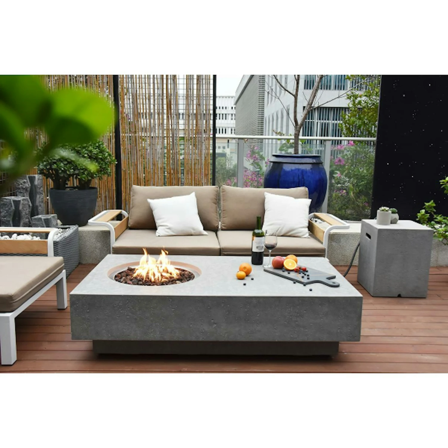 Gardenforma Gas Feuerstelle Ubinas 4 Gardenforma Gas Feuerstelle Ubinas – Bild 2