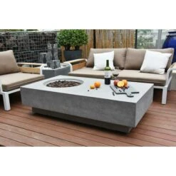 Gardenforma Gas Feuerstelle Ubinas 15 Gardenforma Gas Feuerstelle Ubinas -Grill Verkaufsgeschäft feuerstelle ubinas betonoptik grau 4