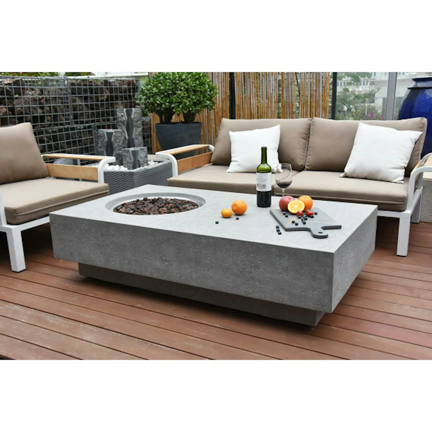 Gardenforma Gas Feuerstelle Ubinas 9 Gardenforma Gas Feuerstelle Ubinas – Bild 7