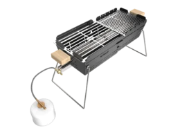 Knister Gas Grill Lackiert
