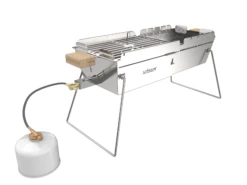 Knister Grill Gas Hero Edelstahl