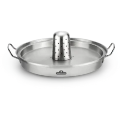 NAPOLEON PRO Edelstahl Hähnchen-Halterung (56067) -Grill Verkaufsgeschäft napo 56067 Premium Chicken Infusion Roaster On White Flat