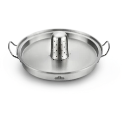 NAPOLEON PRO Edelstahl Hähnchen-Halterung (56067) -Grill Verkaufsgeschäft napo 56067 Premium Chicken Infusion Roaster On White Lifted