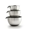 NAPOLEON 3er-Schüssel-Set, Edelstahl (70042)