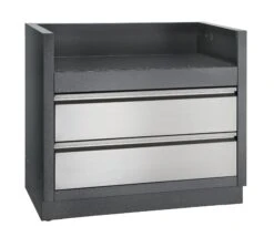 NAPOLEON Unterschrank Für Einbaugrillaufsatz LEX 605 Edelstahl (IM-UGC605-CN) -Grill Verkaufsgeschäft napoleon im ugc605 cn unterschrank angle