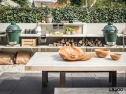 WWOO Designbeton-Outdoorküche Piet 21 WWOO Designbeton-Outdoorküche Piet -Grill Verkaufsgeschäft outdoorkitchen big green egg wwoo