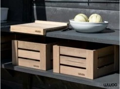 WWOO Designbeton-Outdoorküche Mason -Grill Verkaufsgeschäft outdoorkitchen wood