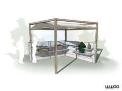 WWOO Designbeton-Outdoorküche Piet
