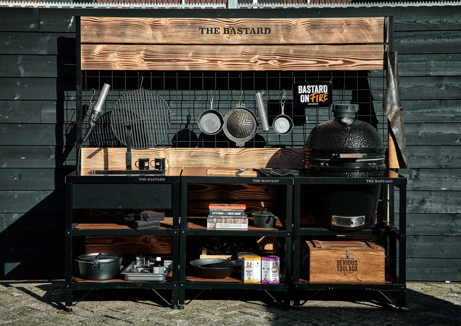 The Bastard Serious Outdoor Kitchen Modul Mit Spülbecken – Bild 2