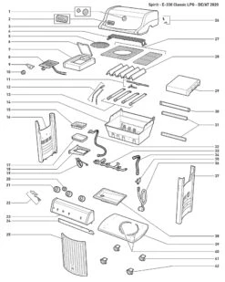 Weber Spirit E-330 Classic LP Blk W/GBS (DE/AT) -Grill Verkaufsgeschäft webe 46416079 spirit e 330 classic lp blk w gbs de at