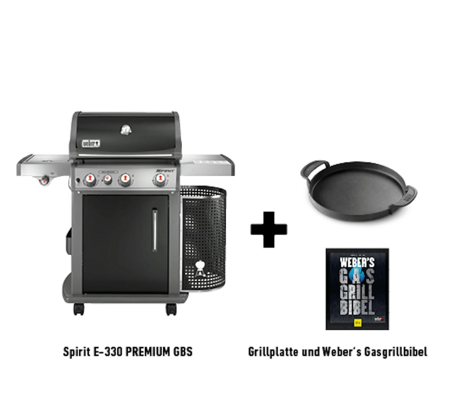 Weber Spirit E-330 Premium GBS, Black 3 Weber Spirit E-330 Premium GBS, Black
