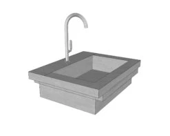 WWOO Designbeton-Outdoorküche Maarten 16 WWOO Designbeton-Outdoorküche Maarten -Grill Verkaufsgeschäft wwoo A0002 schra g oben