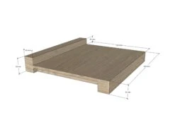 WWOO Designbeton-Outdoorküche Jack -Grill Verkaufsgeschäft wwoo A0010 schra g oben ma e 2