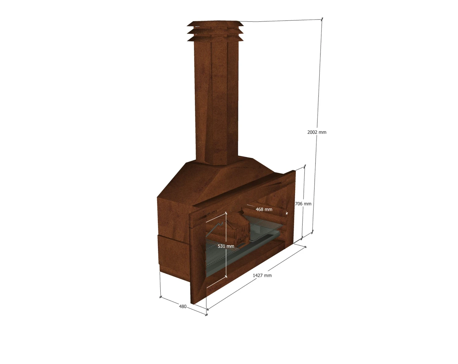 WWOO Designbeton-Outdoorküche Lennox 10 WWOO Designbeton-Outdoorküche Lennox – Bild 8